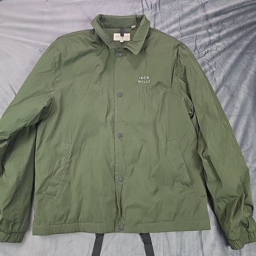 Jack wills men green coach - wills, men’s