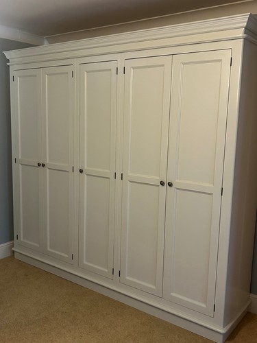 Wardrobe painted door full - painted,