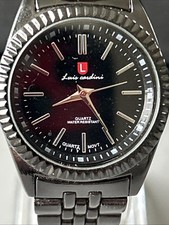 Luis Cardini Unisex Stylish Dress Watches With New Battery