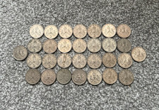  5p Old Five Pence Coin Job Lot Rare Collectable Circulated