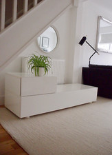 HABITAT TV STAND WHITE