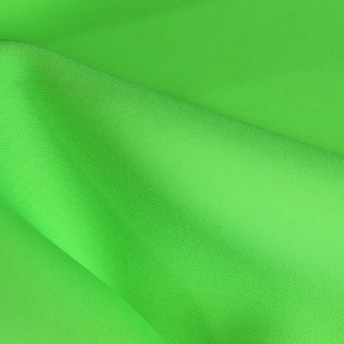 Neoprene fabric flo - green, 100%