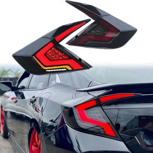 Pair smoked led tail lights - pair,