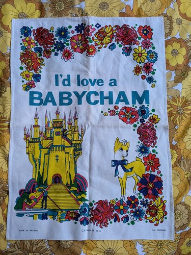 Vintage babycham bambi tea - vintage,
