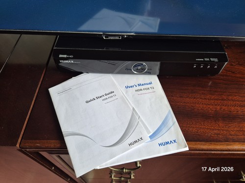 Humax hdr fox freeview hd - t2,