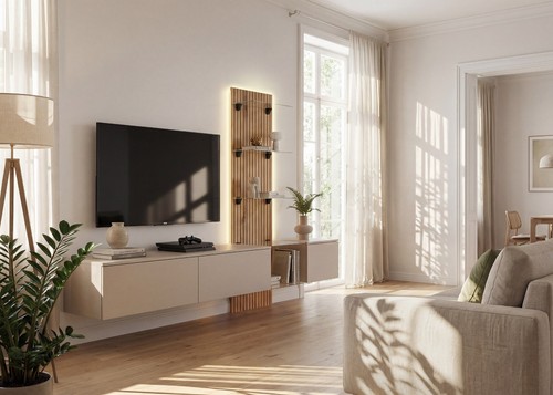 Living room wall unit - , tv