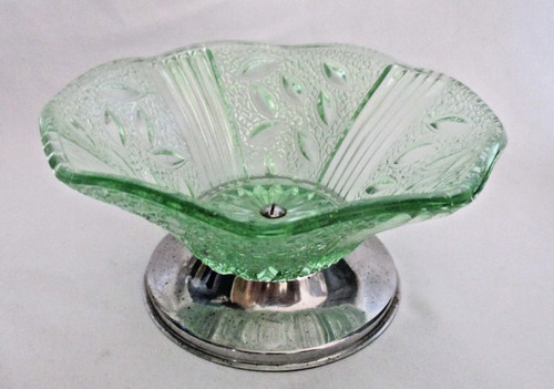 Vintage green glass - glass, on