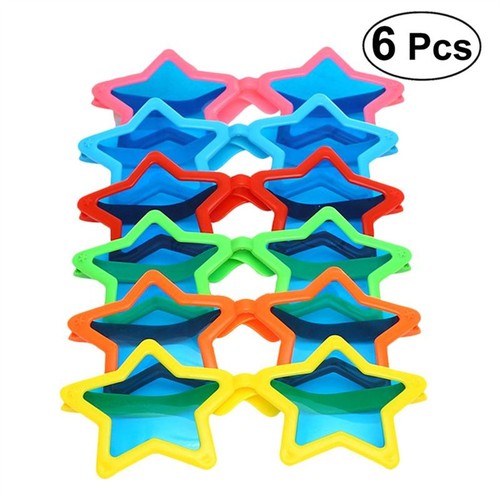6pk jumbo star - 6pk, novelty