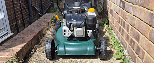 Petrol push lawn mower with - push,