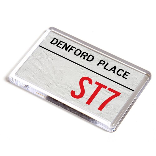 Fridge magnet denford place - fridge,