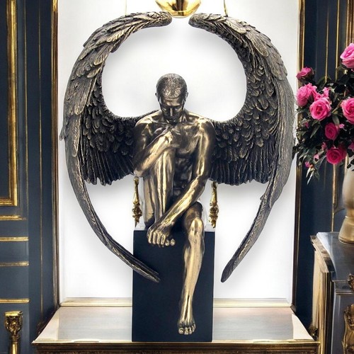 Nude male fallen angel - fallen,