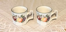 Johnson Brothers Fresh Fruits Set of 2 Mugs / Beakers