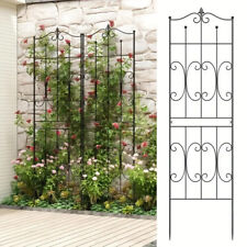 Gothic Garden Trellis Metal Plant Support Flowers Climbing Lattice Frame Panels