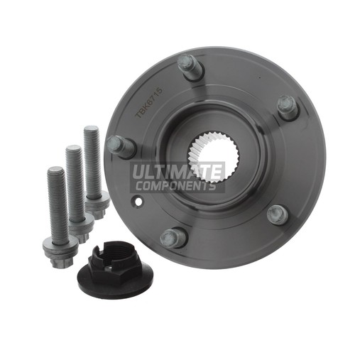 Front wheel bearing hub - wheel,
