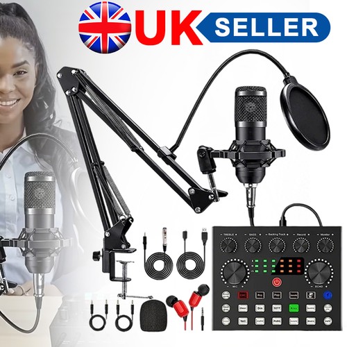 Podcast microphone bundle home - podcast,