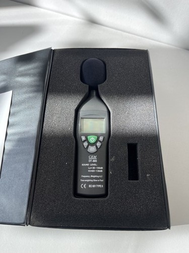 Cem 805 sound level - level, meter
