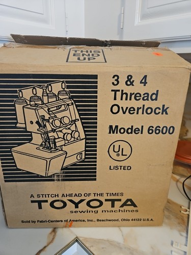 Toyota thread overlock - &4,