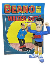 Beano Comic Library No.110 + Walter Toy Bundle – 1980s & 2000 Vintage Gift Set V