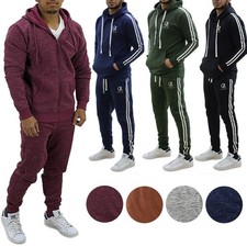 Mens Full Tracksuits Set Gym