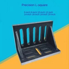 90 Degree Fixing Plate 8 inch Machine Tool Milling Machine Right Angle Seat