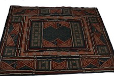 Large Tribal Wool Rug – 8ft x 5ft