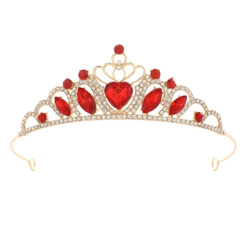 Heart shaped princess tiara - heart-shaped,