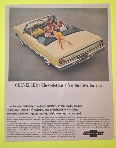 Chevrolet chevelle convertible - chevrolet,
