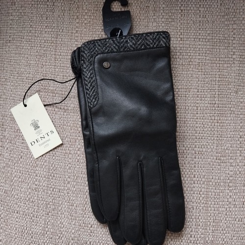 Dents ladies leather gloves - leather,