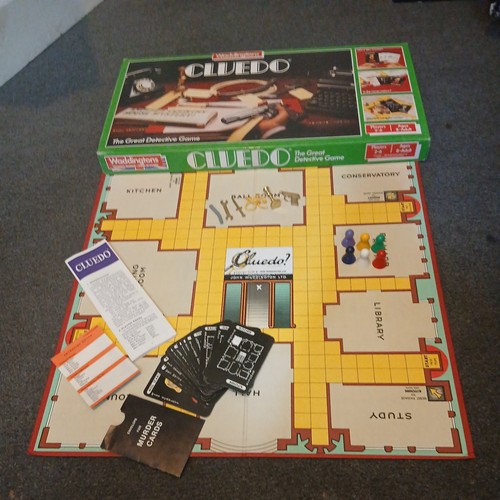 Vintage 1983 cluedo the - 1983,