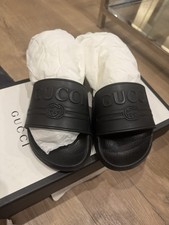 Authentic Gucci Black rubber