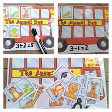 Counting/Addition/Subtraction To 10 Bus. Fun Teaching Resources  KS1  EYFS