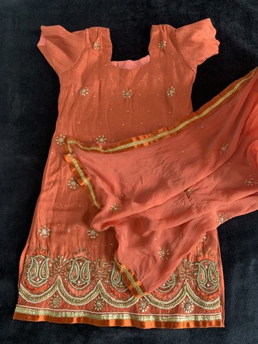 Punjabi suit with patiala - with,