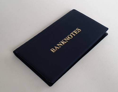 Blue album for - for, banknotes