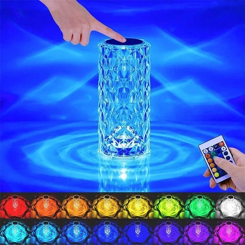 Table lamp crystal night - table,