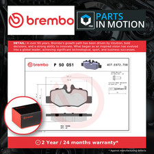 Brake Pads Set fits MERCEDES