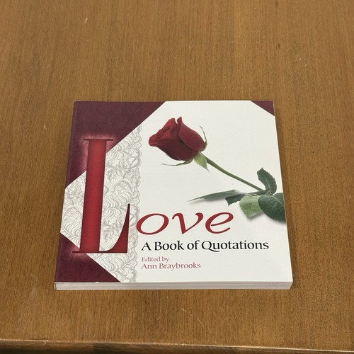 Love book quotations - a, by