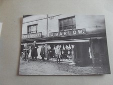 POSTCARD - NORTHWICH - CHESHIRE - J BARLOW - BUTCHER - ARTHUR WORSLEY - SHOP