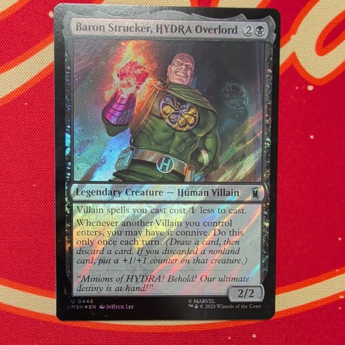 Baron strucker hydra overlord - strucker,,