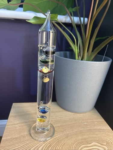 Galileo glass thermometer - glass,
