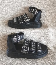 DR martens clarissa II hdw Leather Sandals size 4 