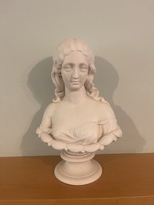 Antique parian bust clytie - parian,
