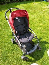 Bugaboo Bee Red Standard Single Seat Stroller Pushchair
