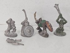 Warhammer Ral Partha Tom Meier Orcs x4 pre slotta