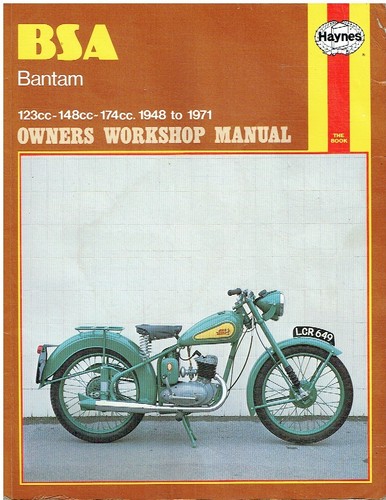 Bsa bantam d7 d10 - bsa,