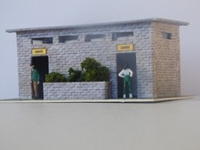 OO Scale Model Public Toilet