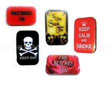 SMALL SLIM 1 OZ HINGED TOBACCO