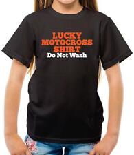 Lucky Motocross Shirt - Do Not Wash - Kids T-Shirt - Moto X - Motorcycle - Biker