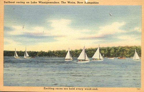 Sailboat racing lake - sailboat,