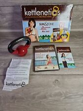 Kettlenetics with Michelle Khai Exercise 2-DVD Set with 4lb. Kettlebell