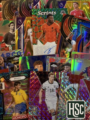 Soccer 100 card lot - -,